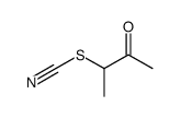 Thiocyanic acid, 1-methyl-2-oxopropyl ester (9CI) Structure