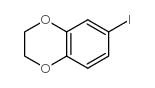 6-碘-1,4-苯并二氧烷结构式