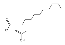 2-acetamido-2-methyldodecanoic acid Structure