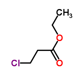 Ethyl 3-chloropropanoate Structure