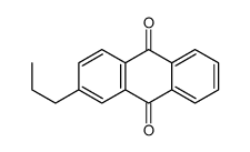 2-propylanthracene-9,10-dione Structure