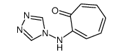 2-(1,2,4-triazol-4-ylamino)cyclohepta-2,4,6-trien-1-one Structure