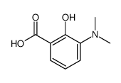 3-(dimethylamino)-2-hydroxybenzoic acid结构式