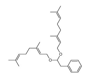 (E)-phenylacetaldehyde digeranyl acetal结构式