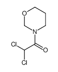 2,2-dichloro-1-(1,3-oxazinan-3-yl)ethanone结构式