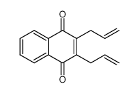 2,3-diallyl-1,4-naphthoquinone Structure