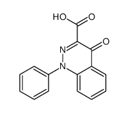 4-oxo-1-phenylcinnoline-3-carboxylic acid结构式