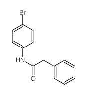 N-(4-bromophenyl)-2-phenyl-acetamide Structure