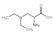 3-(N,N-二乙基氨基)-L-丙氨酸结构式