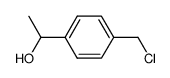 1-(4-chloromethylphenyl)ethanol Structure