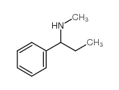 N-甲基-1-苯基丙胺结构式