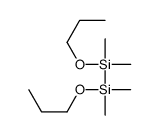 [dimethyl(propoxy)silyl]-dimethyl-propoxysilane Structure