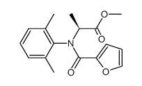 (S)-furalaxyl结构式