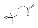 2-methyl-5-nitropentan-2-ol结构式