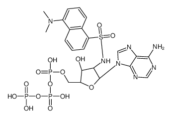 dansylamino deoxy-ATP结构式