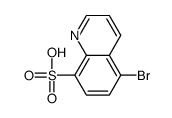 8-Quinolinesulfonic acid,5-bromo- Structure