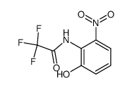 N-(2'-hydroxy-6'-nitrophenyl)trifluoroacetamide结构式