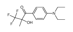 1-(4-diethylaminophenyl)-2-hydroxy-2trifluoromethyl-propan-1-one Structure