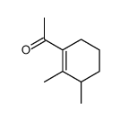 1-(2,3-dimethylcyclohexen-1-yl)ethanone结构式