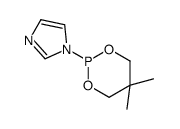 1-(5,5-dimethyl-1,3,2-dioxaphosphinan-2-yl)imidazole结构式