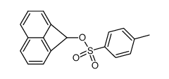 1H-cyclobuta(de)naphthalen-1-yl p-toluenesulfonate Structure