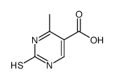 4-甲基-2-磺酰基-5-嘧啶羧酸结构式