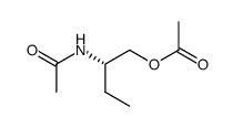 (S)-α-N-acetyl-aminobutane-1-acetate结构式