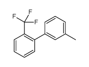 1,1'-Biphenyl, 3'-methyl-2-(trifluoromethyl) Structure