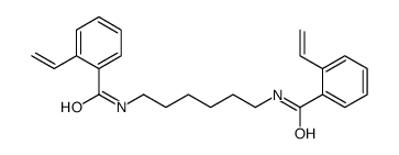 2-ethenyl-N-[6-[(2-ethenylbenzoyl)amino]hexyl]benzamide Structure