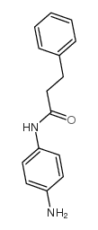 N-(4-氨基苯基)-3-苯丙酰胺结构式