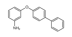 3-(4-联苯基氧基)-苯胺结构式