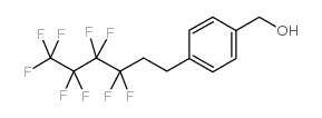 4-(1H,1H,2H,2H-PERFLUOROHEXYL)BENZYL ALCOHOL Structure