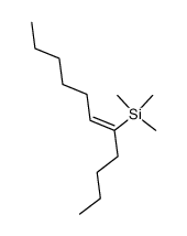 ((Z)-1-Butyl-hept-1-enyl)-trimethyl-silane结构式