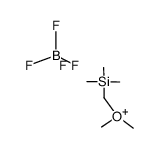 Dimethyl((trimethylsilyl)methyl)oxonium Tetrafluoroborate结构式