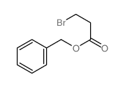 benzyl 3-bromopropanoate Structure