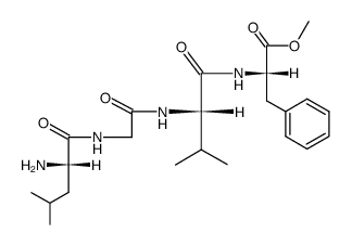 Leu-Gly-Val-Phe-OCH3 Structure