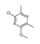2-chloro-6-methoxy-3,5-dimethylpyrazine结构式