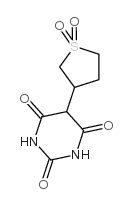 5-(1,1-二氧四氢噻吩-3-基)嘧啶-2,4,6(1h,3h,5h)-三酮结构式