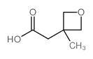 2-(3-Methyloxetan-3-yl)acetic acid Structure