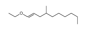 1-ethoxy-4-methyldecene Structure
