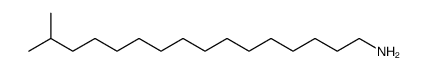 isoheptadecylamine结构式