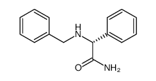 (2R)-2-(benzylamino)-2-phenylacetamide结构式