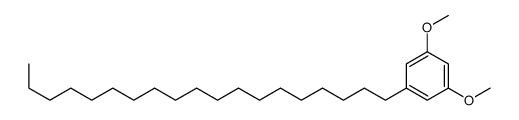 1,3-dimethoxy-5-nonadecylbenzene Structure