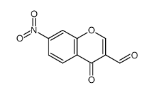 7-硝基-4-氧代-4H-色烯-3-甲醛结构式