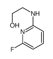 2-(6-Fluoro-pyridin-2-ylamino)-ethanol Structure