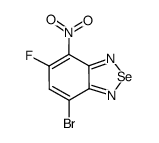 7-bromo-5-fluoro-4-nitro-2,1,3-benzoselenadiazole Structure