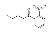 n-butyl 2-nitrophenyl sulfoxide Structure