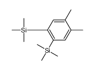 (4,5-dimethyl-2-trimethylsilylphenyl)-trimethylsilane结构式