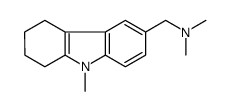 N,N-dimethyl-1-(9-methyl-5,6,7,8-tetrahydrocarbazol-3-yl)methanamine Structure