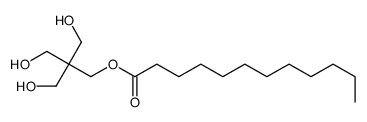 3-hydroxy-2,2-bis(hydroxymethyl)propyl laurate Structure